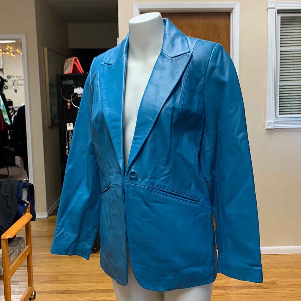 Small Bradley leather jacket NEW!!